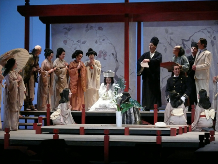 David Roubaud : Il commissario imperiale dans "Madama Butterfly", à l'opéra de Massy